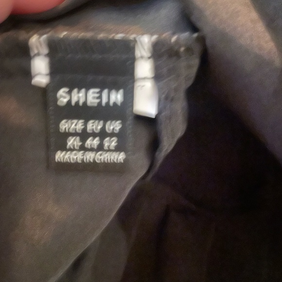 Black Ruffled Blouse - Picture 3 of 3